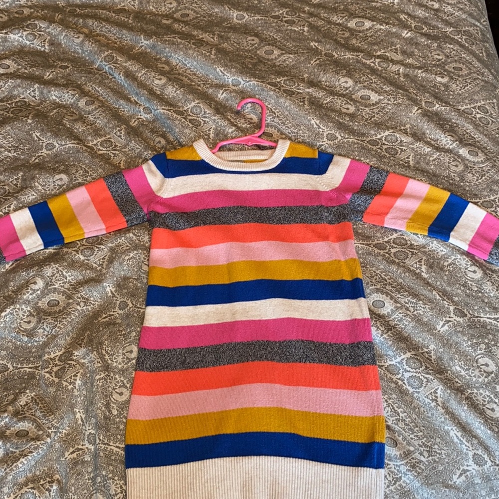 GAP KIDS (Baby gap) multi-color tunic sweater.